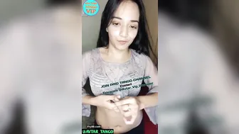 Sexy slim babe doing hot dance private